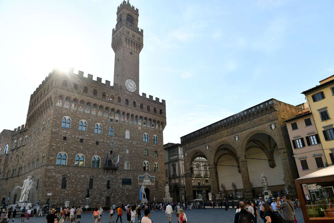 Firenze - intervista sindaco Dario Nardella e CEO Monica Iacono