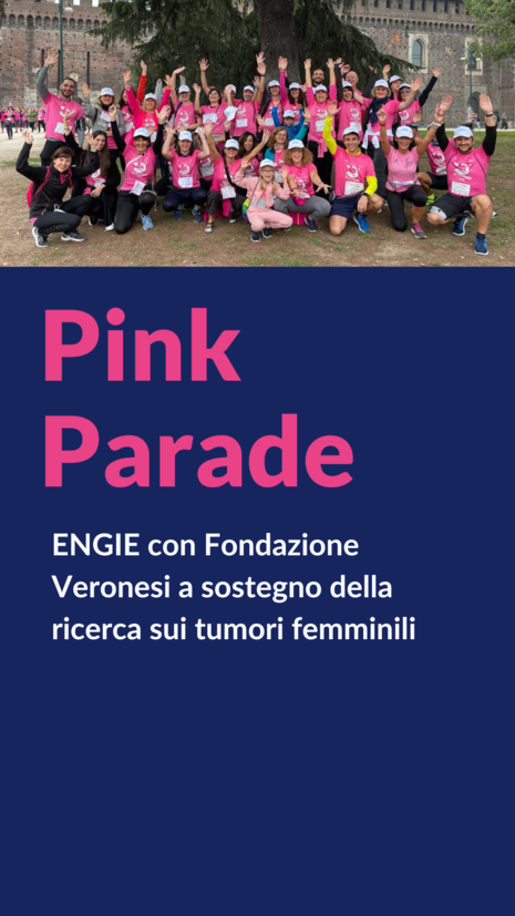Pink Parade - ENGIE a sostegno di fondazione veronesi