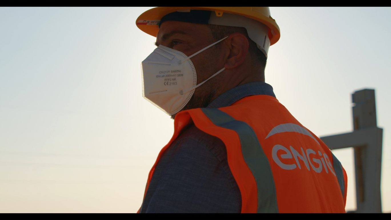 Immagine di operaio ENGIE 2 - fotovoltaico - Sicilia