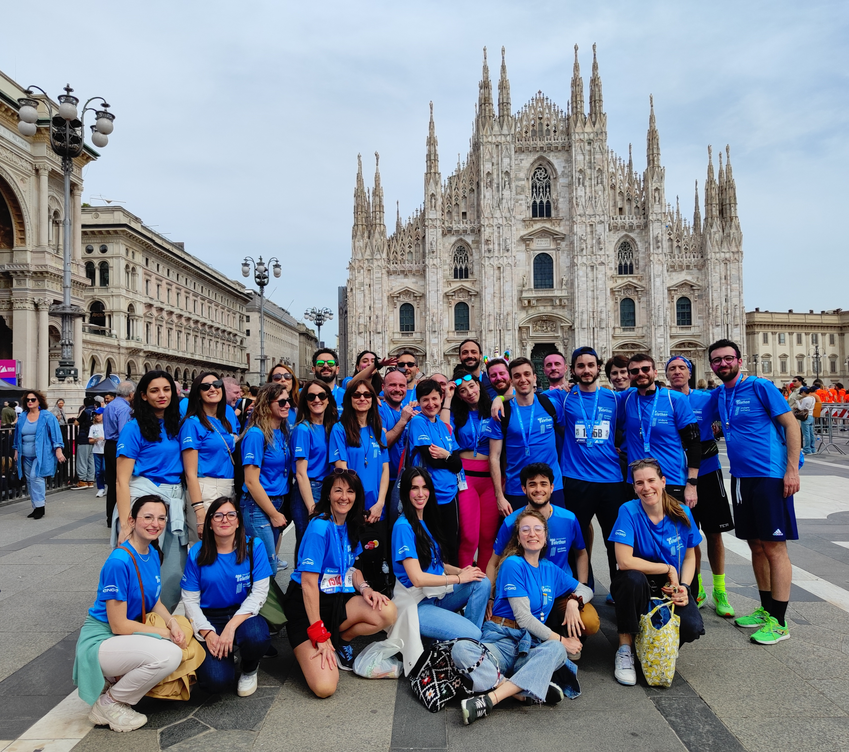 ENGIE partecipa alla Unicredit Relay Milano Marathon per Fondazione Telethon