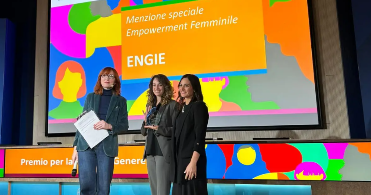 ENGIE Italia premiata per il suo impegno nella parità di genere